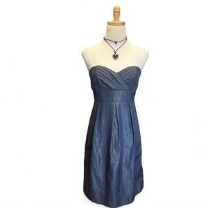 Vintage Y2K Forever 21 Strapless Sweetheart Mini Dress Size Small Preppy Glam